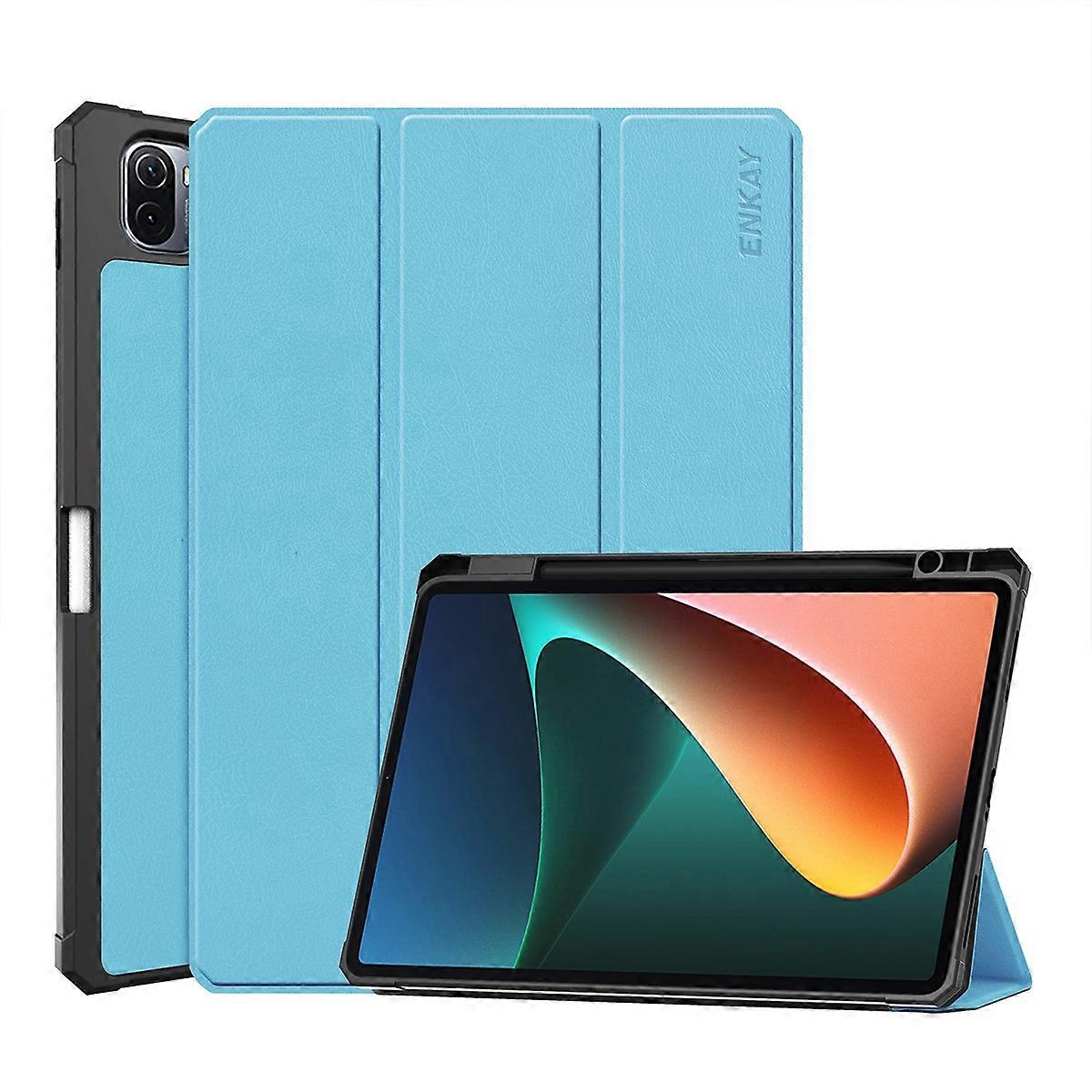 For Xiaomi Mi Pad 5 / 5 Pro ENKAY PU Leather Stand Case For Xiaomi Mi Pad 5 / 5 Pro