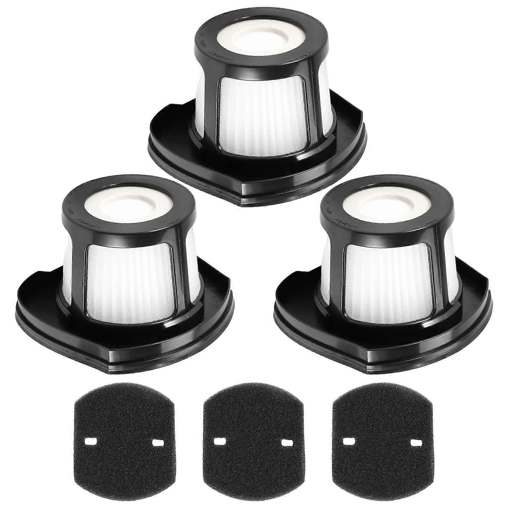 3 Pack Filters for Bissell 2390 2390A 2389 Pet Hair Eraser Cordless Pet Hand Vacuums Part 614212 16
