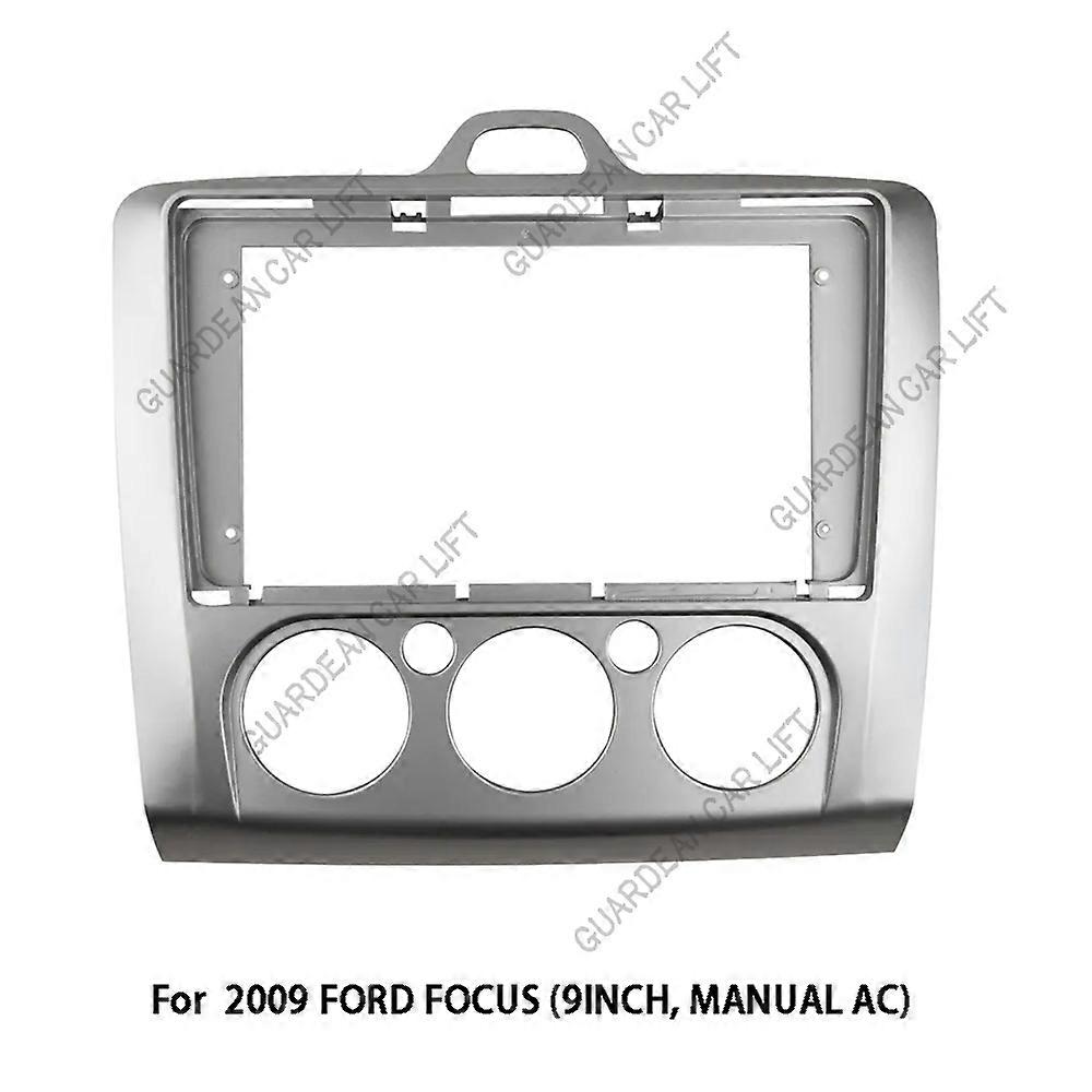 9Inch Car DVD Frame Audio Dashboard Trim Kit Panel Radio Large Screen 2Din Multimedia Player For Ford Focus 2 S-Max 2005-2011
