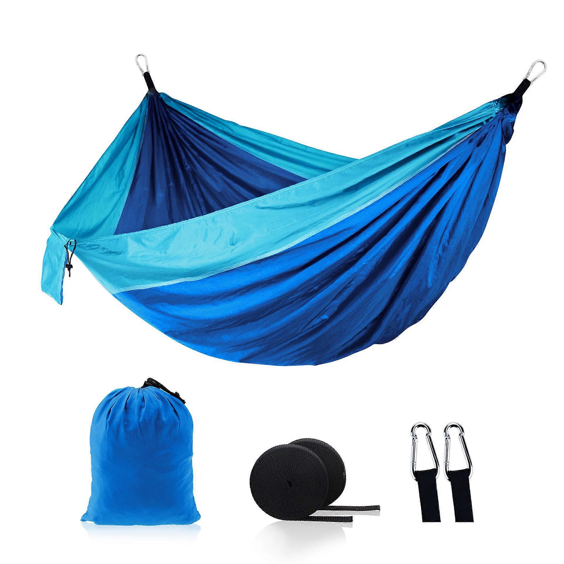 Camping Hammock Double & Single Portable Hammocks With 2 Tree Straps,portable