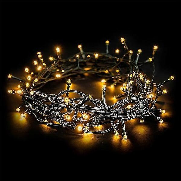 Warm Led Lamp, Length 10 M, V With Plug, With Timer Function, For Indoor And Outdoor Use, Tree