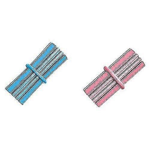 Puppy Teething Stick - Medium, Blue/pink