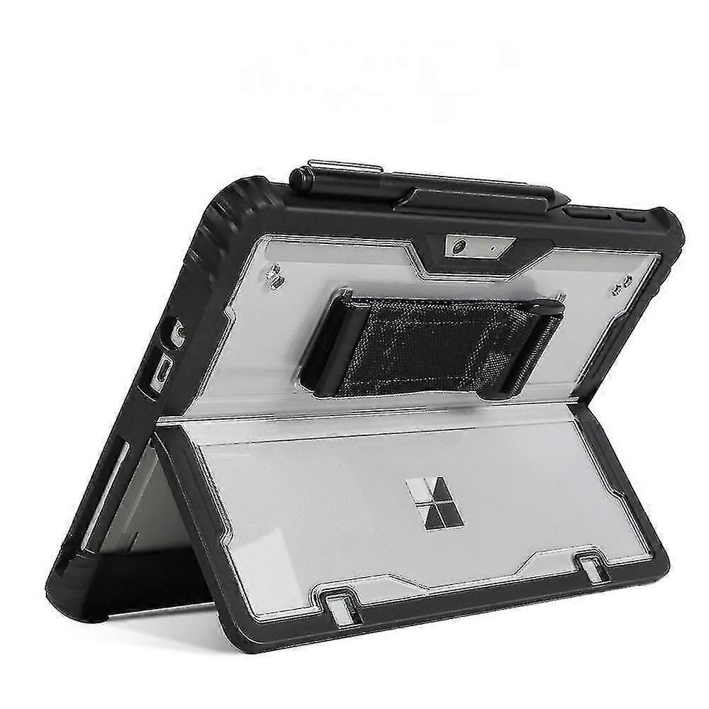 Custodia rigida antiurto per Microsoft Surface Pro 8 con protezione trasparente opaca
