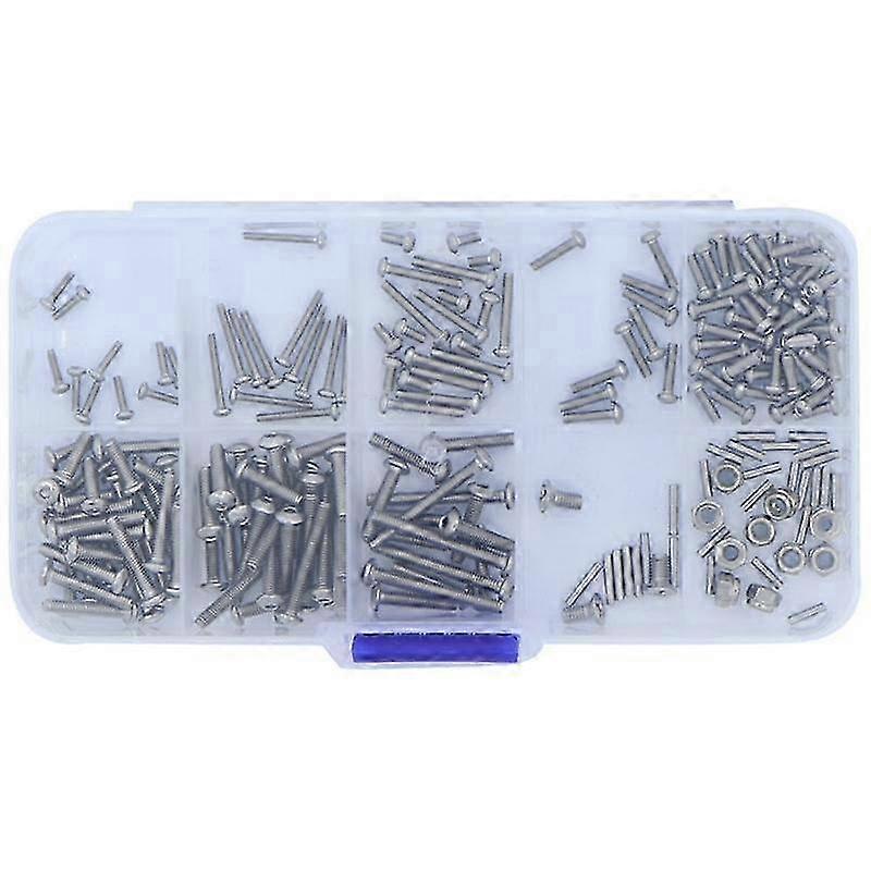 M1.6 M2 M2.5グレード12.9ステンレス鋼六角ネジナットハードウェアキットTrx4m 1/18 Rcクローラーカーアップグレードパーツ用