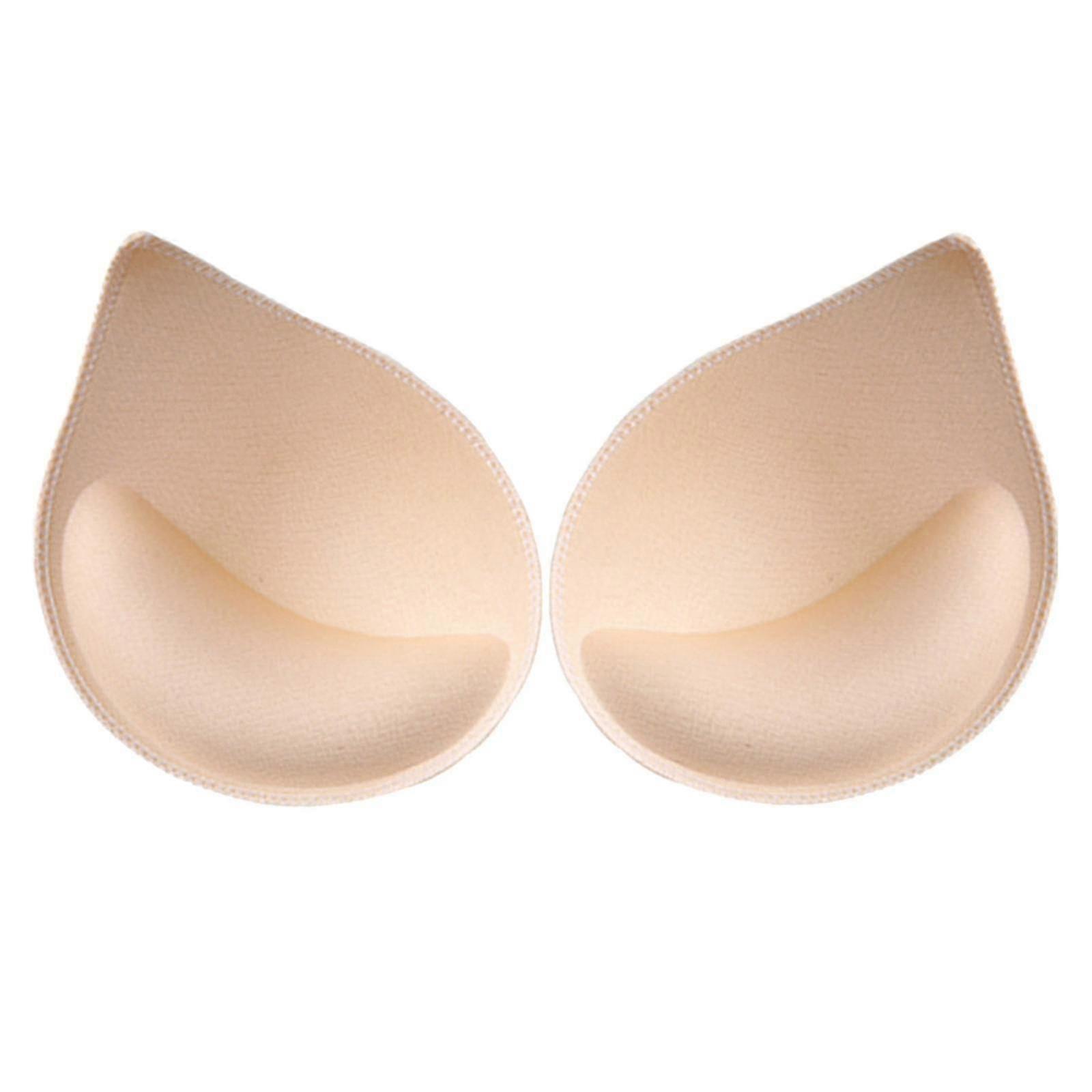 2x Dame BH-topp Push Up BH-innlegg Svampebrystforsterkere Bikiniinnlegg