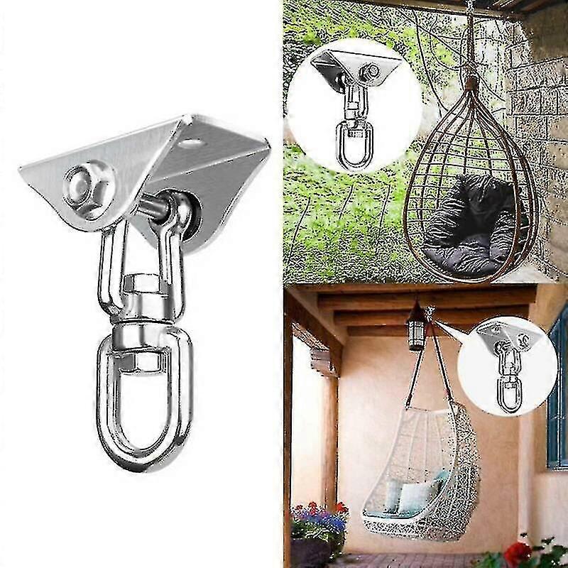 Hammocks 360 Hammock Chair Hanging Ceiling Mount Spring Snap Swivel Hooks Hardware Kit