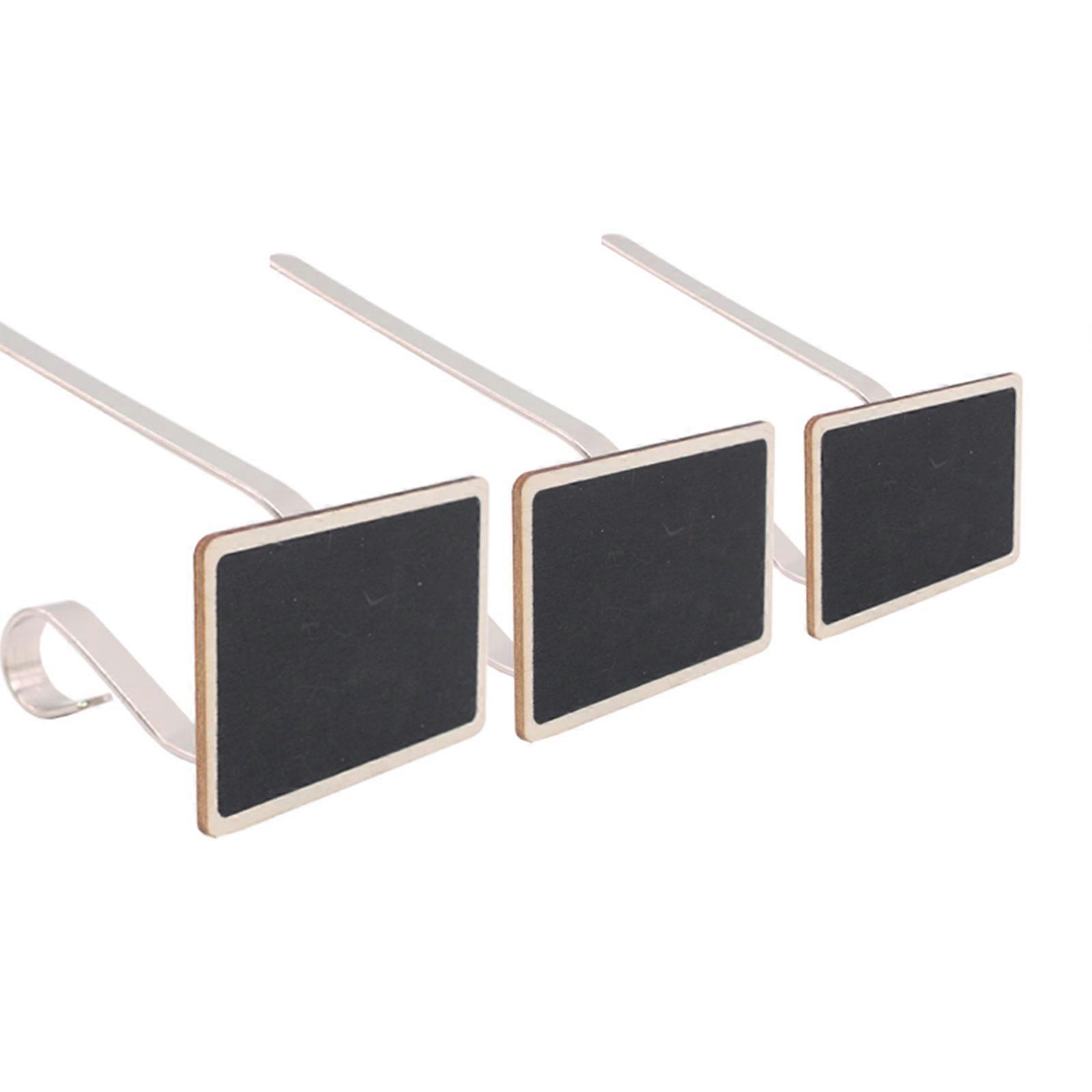 2023 New Hot Christmas Stocking Hooks with Personalized Chalkboard, Set of 4 Low Profile Metal Mantel Holders in Gold and Silver