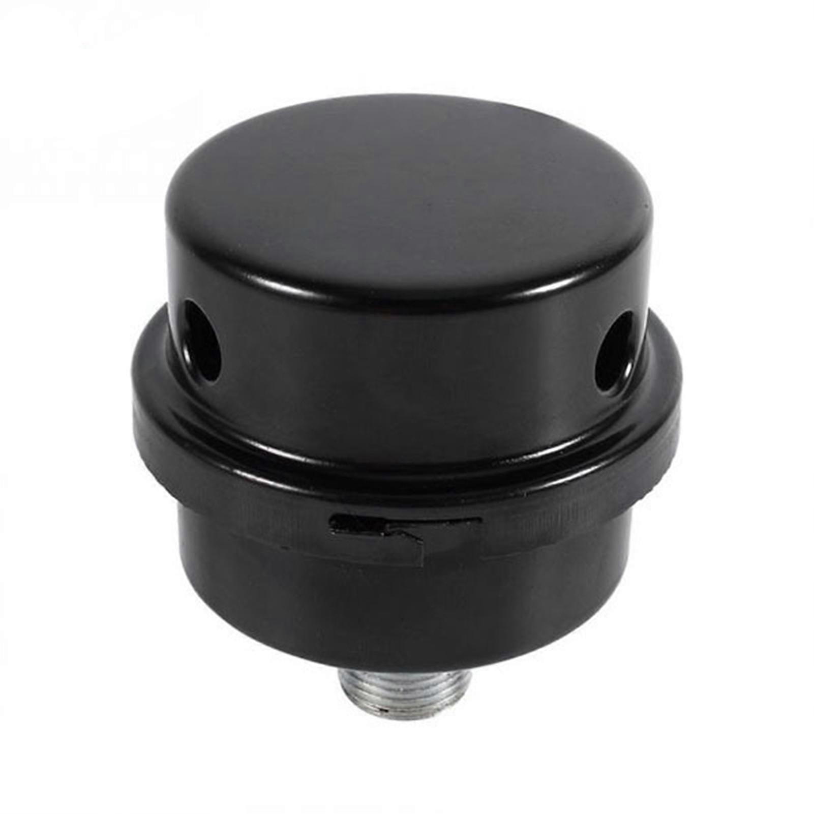Air Compressor Muffler Small Noise Reduction Black Block Dust Moisture Air Intake Filter for Blower JIKAIX