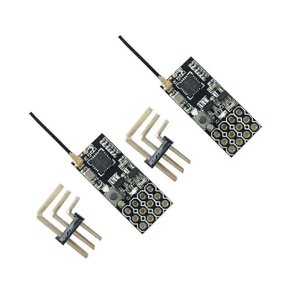 2 Pcs Fs2a 4ch Afhds 2a Mini Compatible Receiver Pwm Output I6 I6x I6s Transmitter