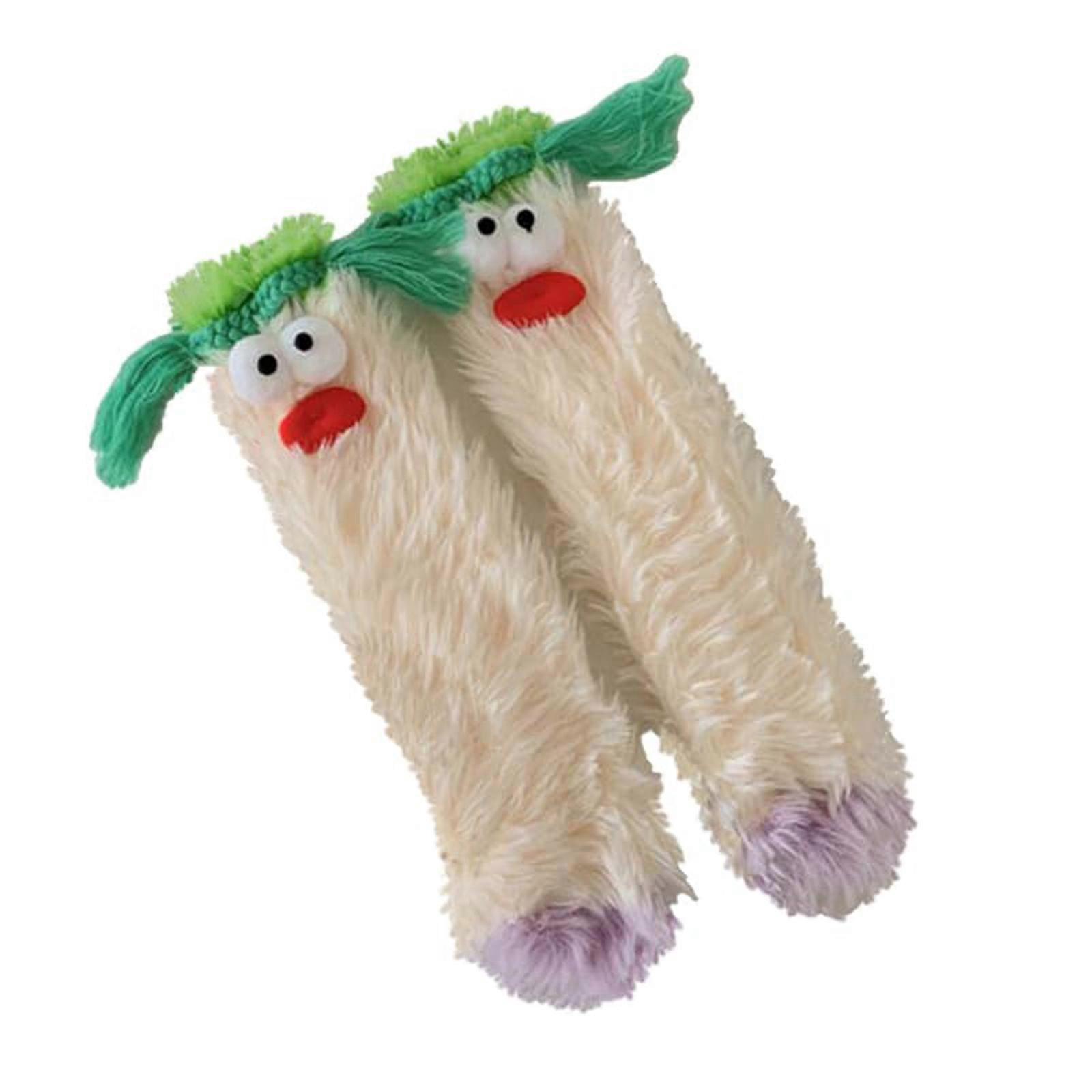 Nya 3D Varm Mysig Fluffig Tecknad Monster Strumpor, Korall Sammet Udda Cozy Strumpor snabbt fartyg