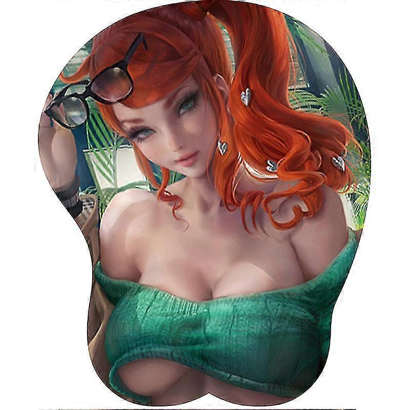 3D stereo silicone mouse pad #1
