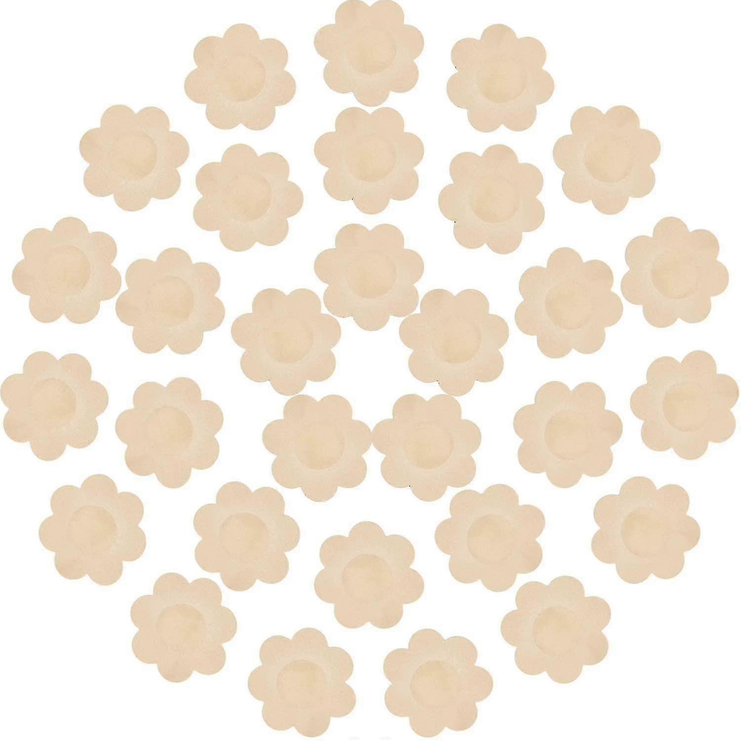 30 stycken plommonformade engångsbröstskydd för bröstvårtor