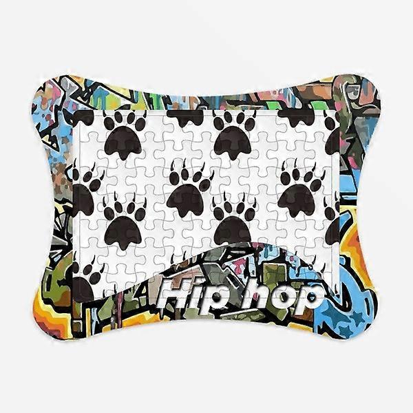 الحيوان مخلب الخطوط العريضة خطوة بسيطة طباعة لغز بانوراما لعبة الهيب هوب ورقة المجلس