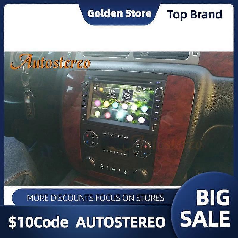 Android 12.0 8+128GB Car Radio GPS Navigation for GMC Yukon Tahoe 2007-2012 Auto Stereo Radio Tape Recorder Multimedia Head Unit