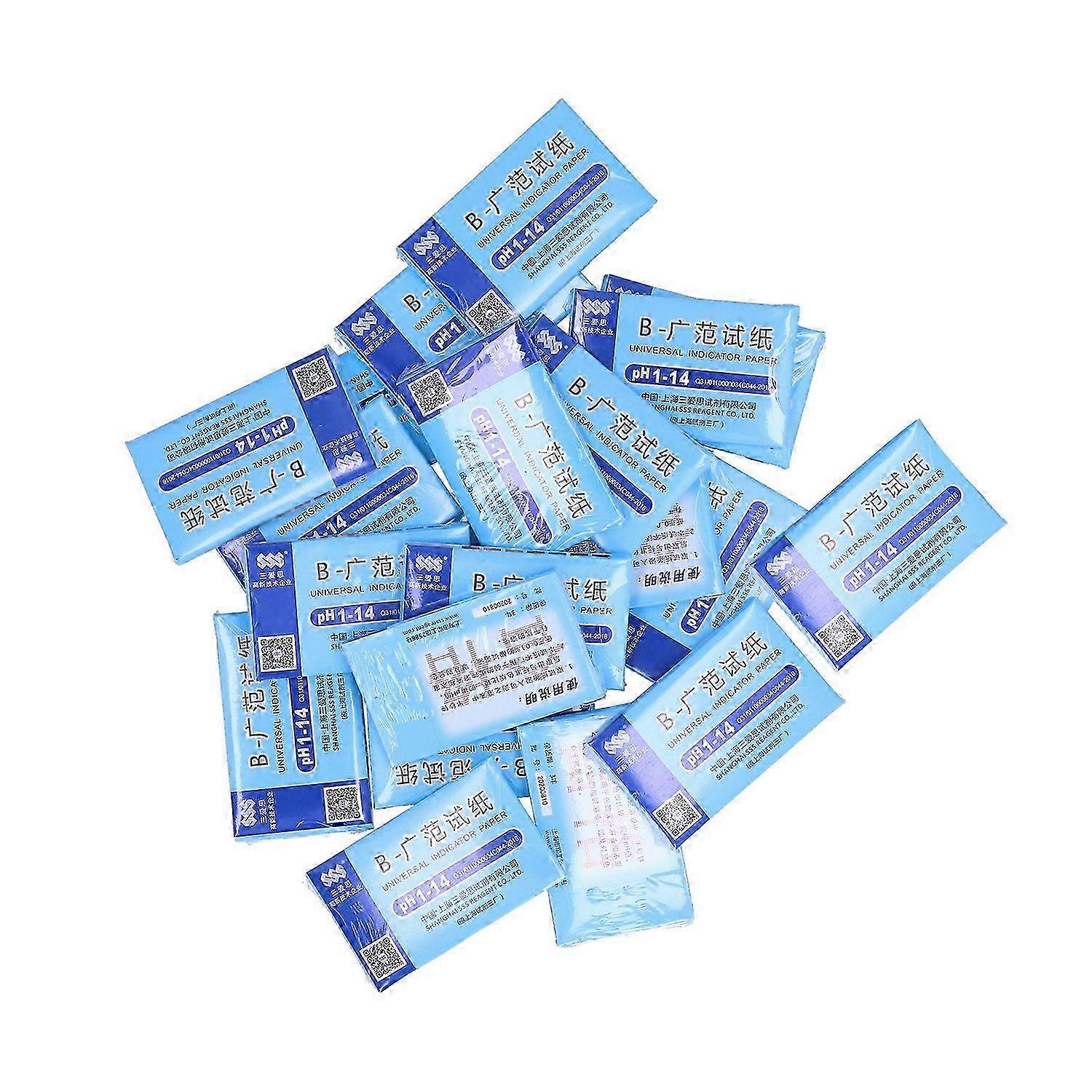 20pcs/box Aquarium Water Quality Test Paper Fish Tank PH Level Testing Papers PH Meter