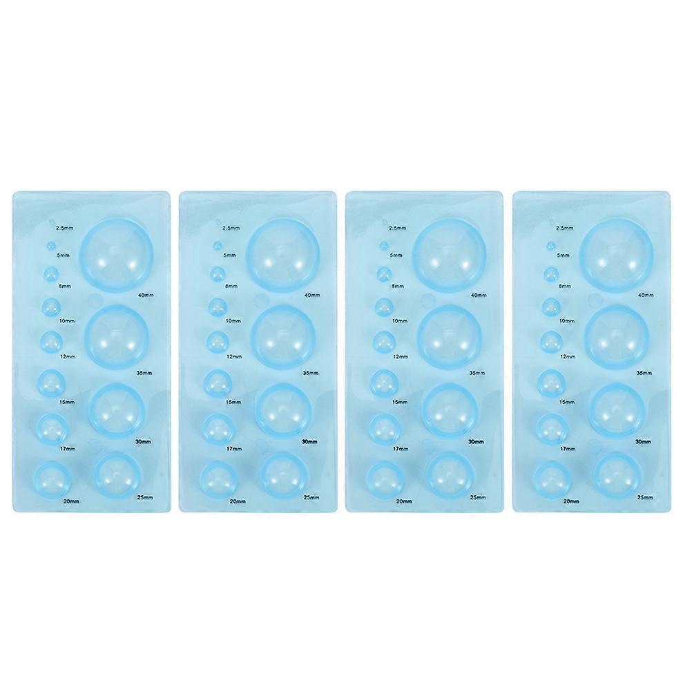4 Pcs Paper Quilling Mould DIY Paper Craft Tools Practical Paper Quilling Tool