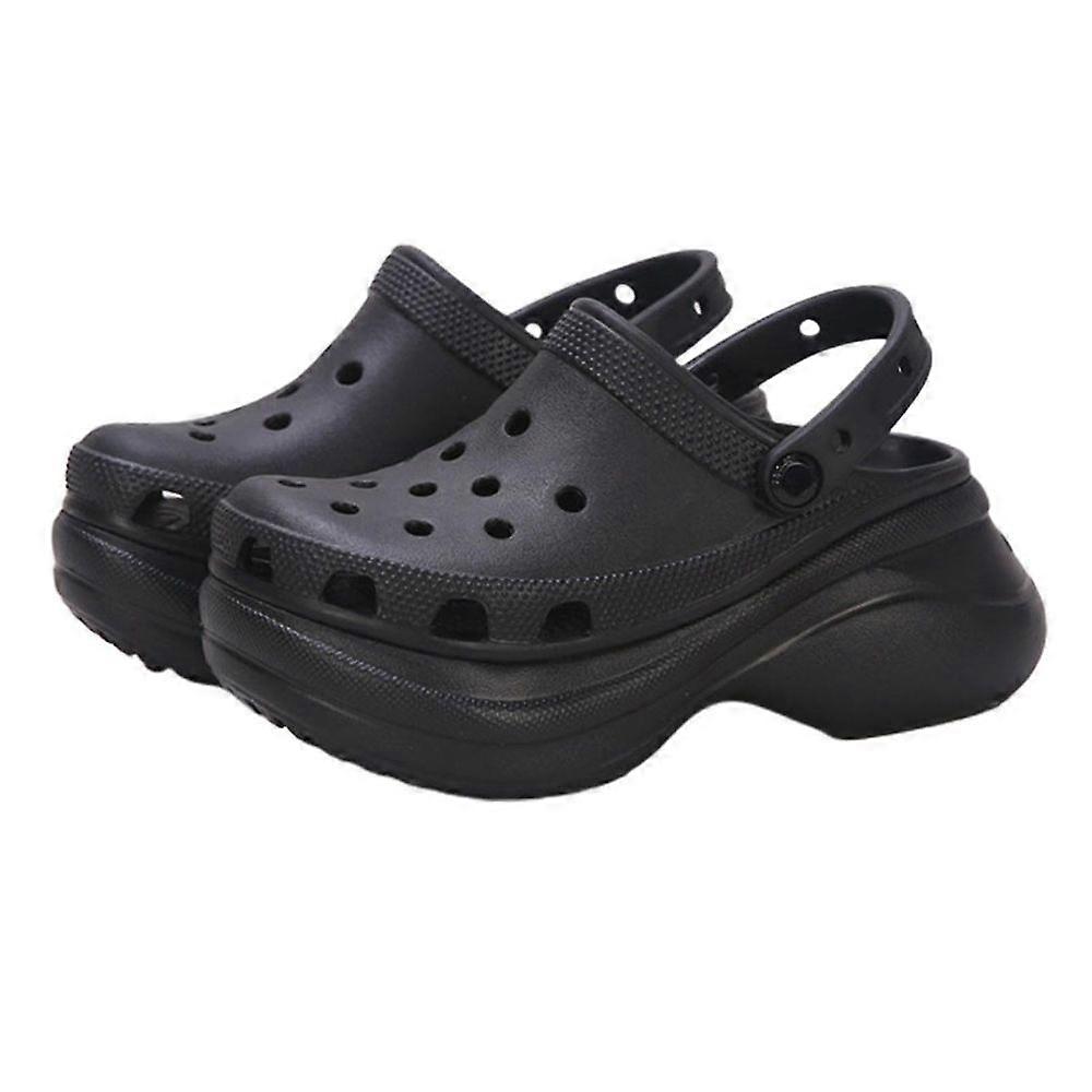 Női klasszikus Bae Eltömődés Vastag Eva Platform Cipő Vastag Talp Csúszás Szandál