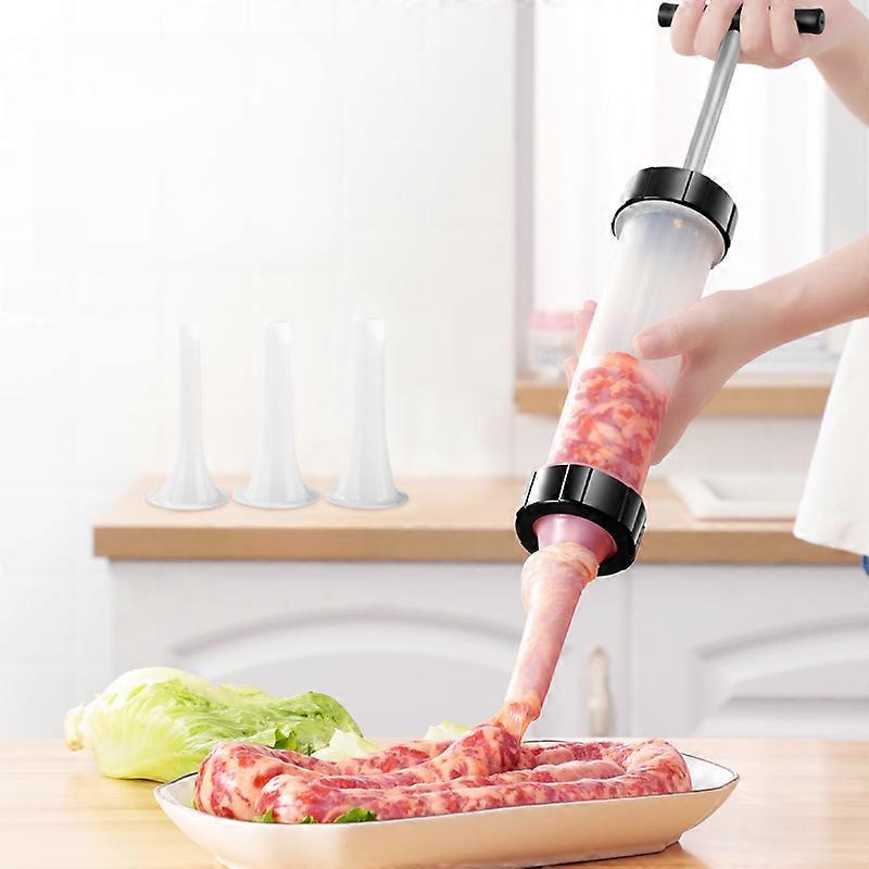 Sausage Filling Machine Self-made Sausage Tool Manual Small Enema Machine Sausage Machine Household Cans Sausage Artifact Machine Baking Casing