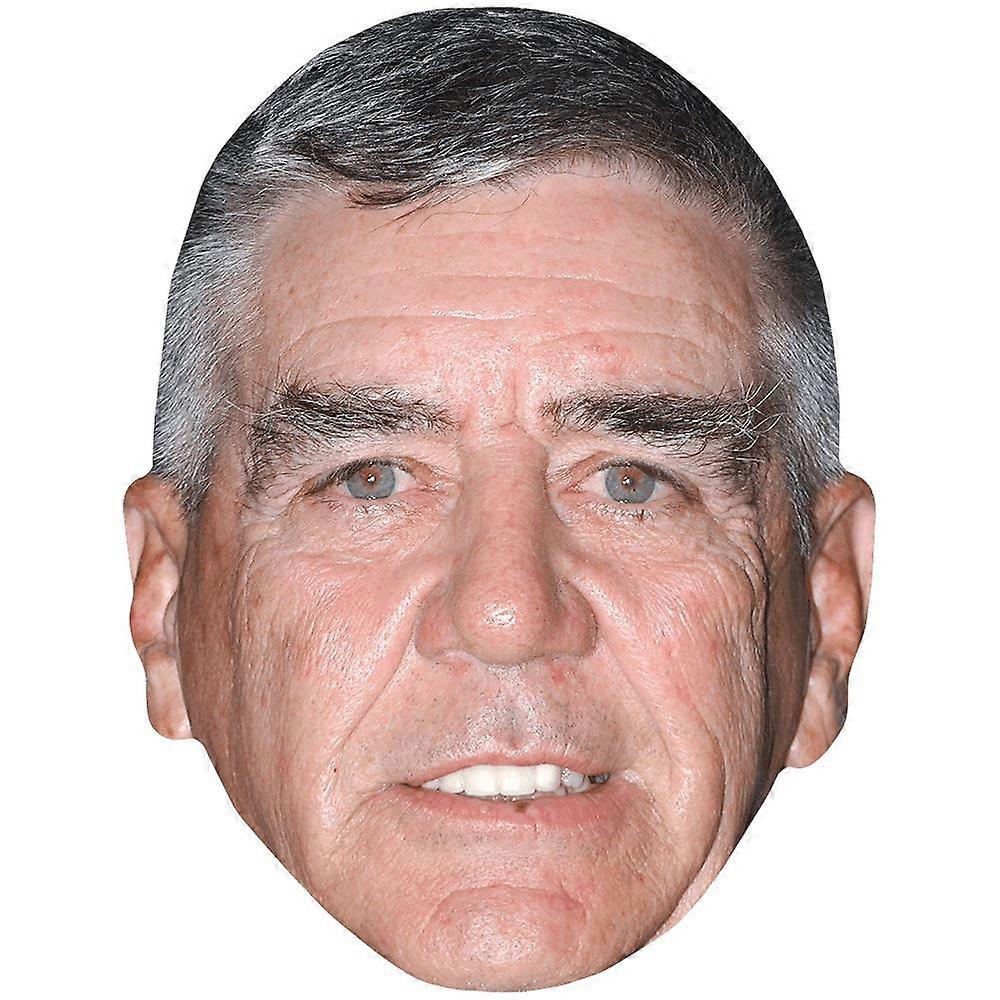 Ronald Lee Ermey (Grey) Celebrity Mask, Flat Card Face