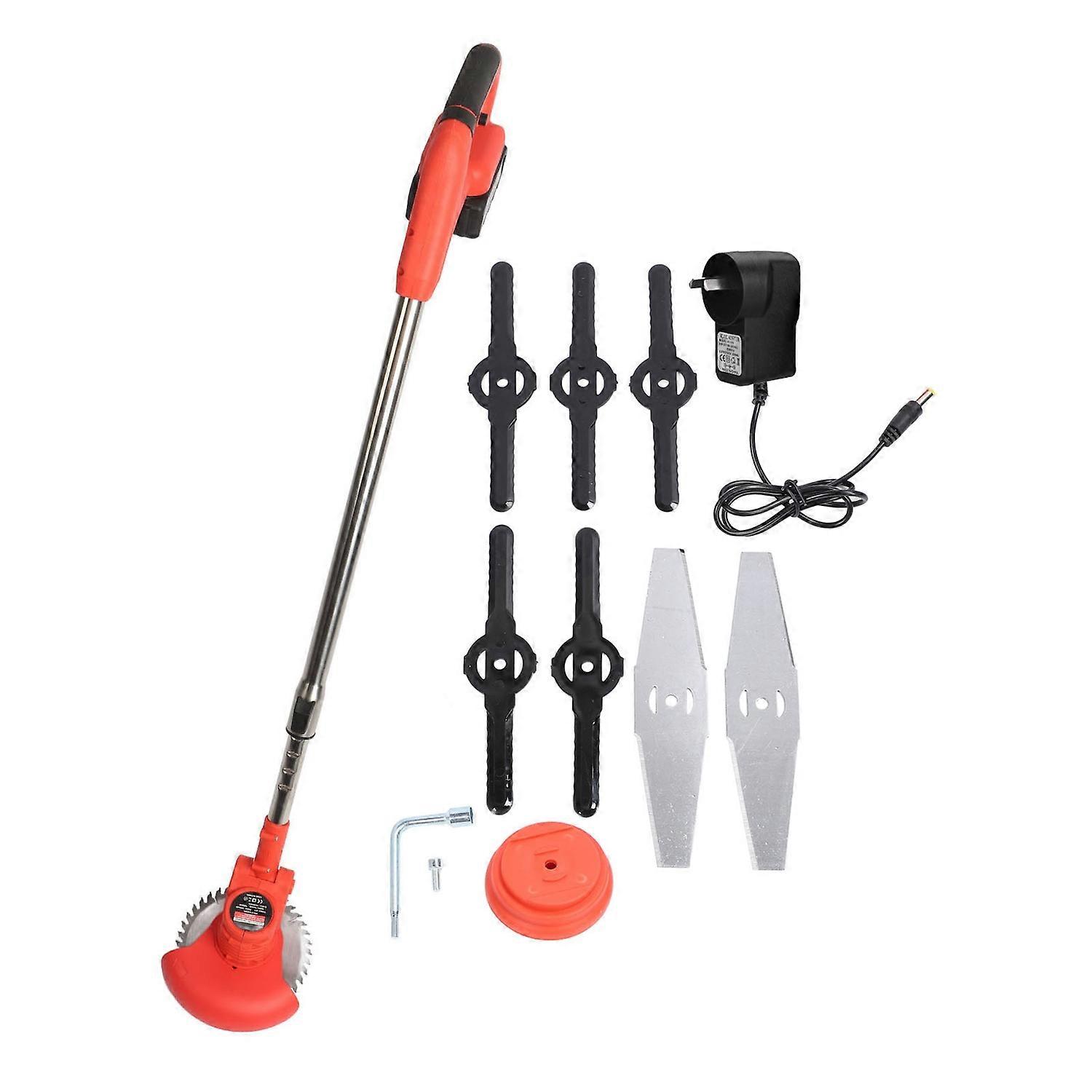 Weed Wacker 48V Multifunctional Portable Cordless Electric Weed Wacker for Garden Yard AU Plug 100‑2
