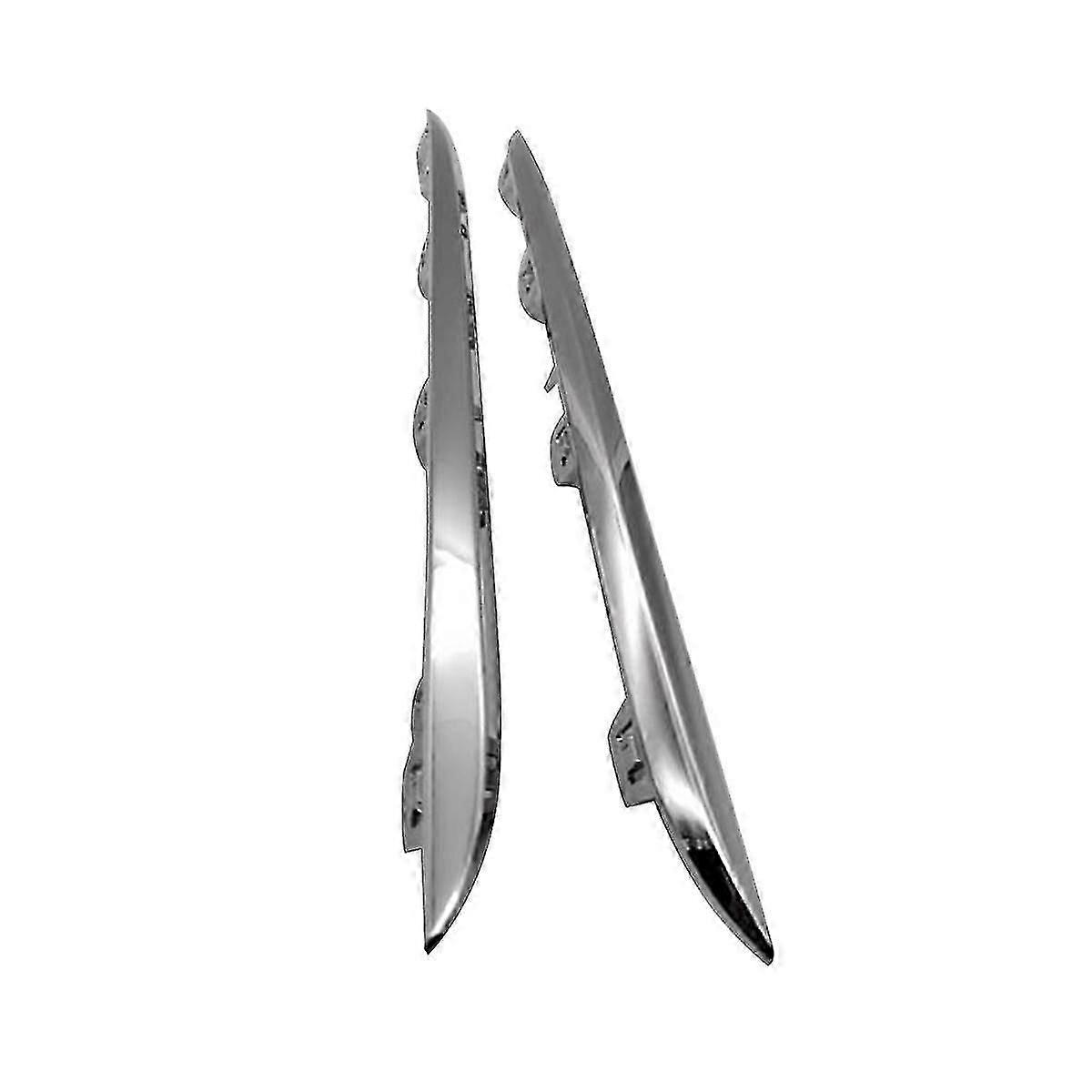 Rear Bumper Lip Spoiler Chrome Trim For C-class W205 C180 C200 C250 C63amg A2058850521 A2058850621 Boris