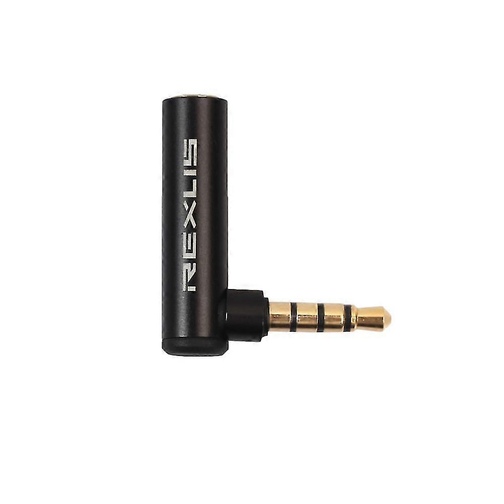 5 x Right Angle 3.5mm OMTP to CTIA Male to Female Audio Plug Jack Adapter Converter