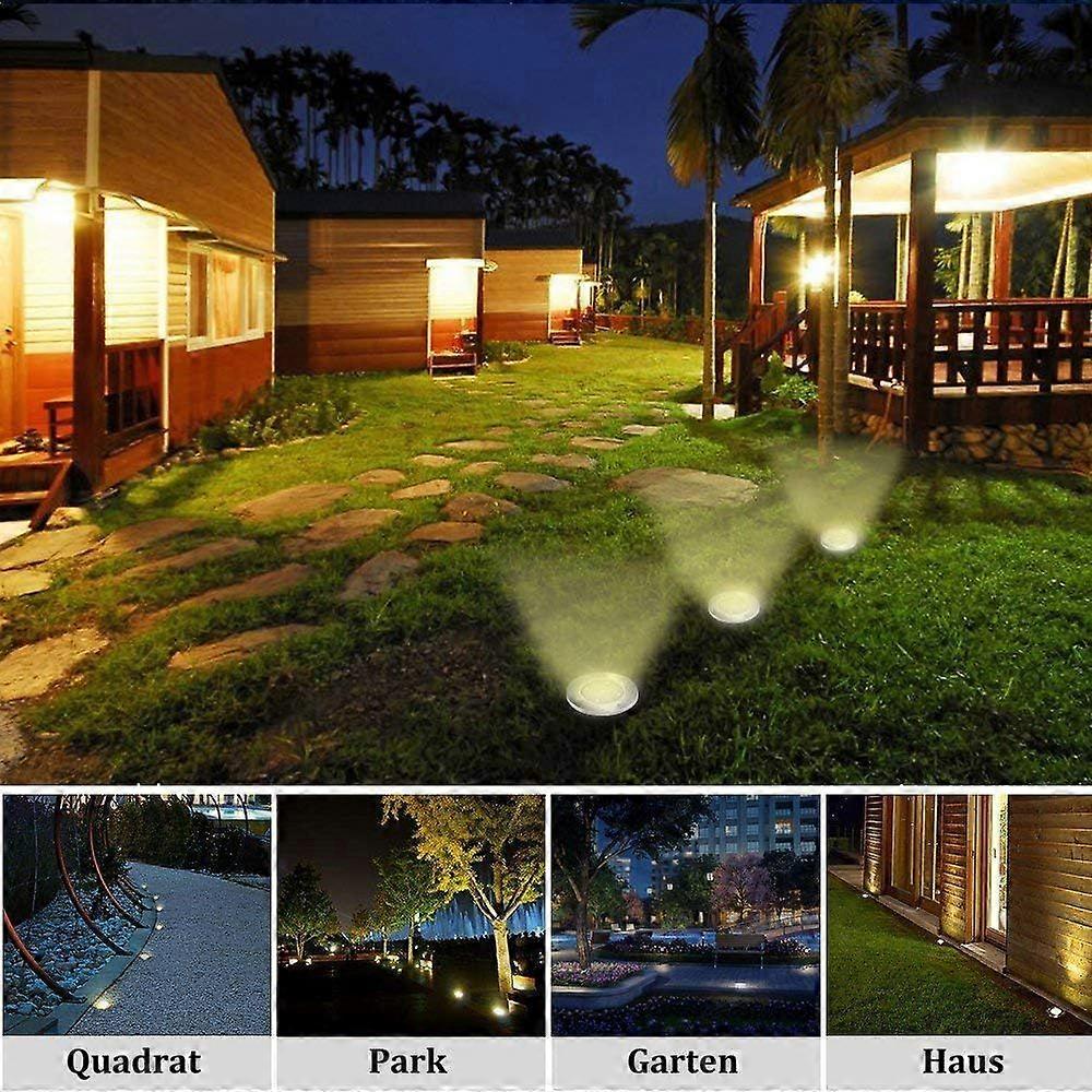 12LED begraven lichten warm licht 4