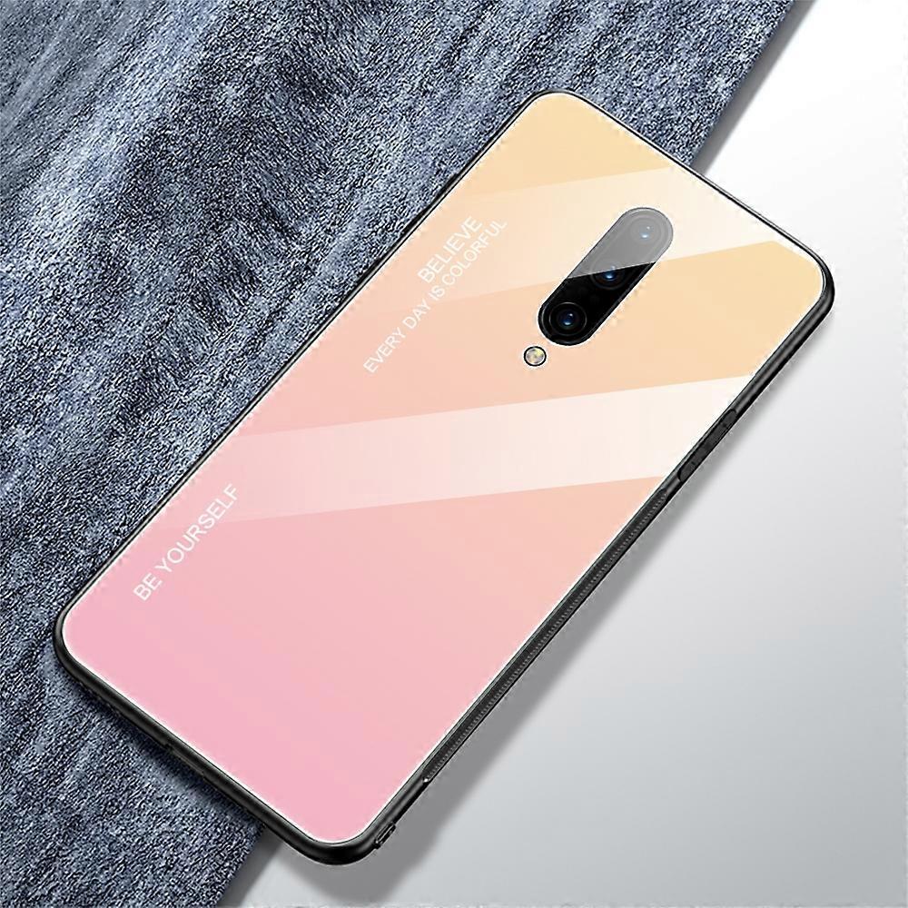 Gradient Color Glass Case For OnePlus 7 Pro