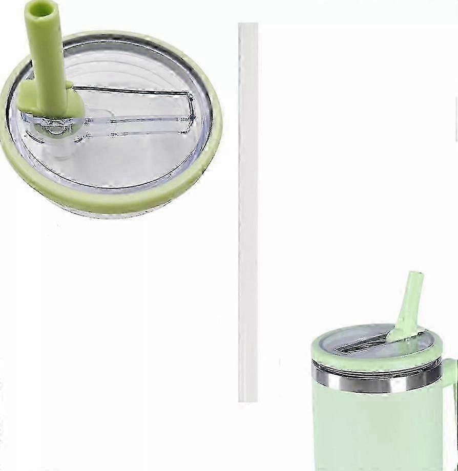 غطاء بديل قابل للطي من القش سعة 40 أونصة مناسب لكوب Stanley Quencher