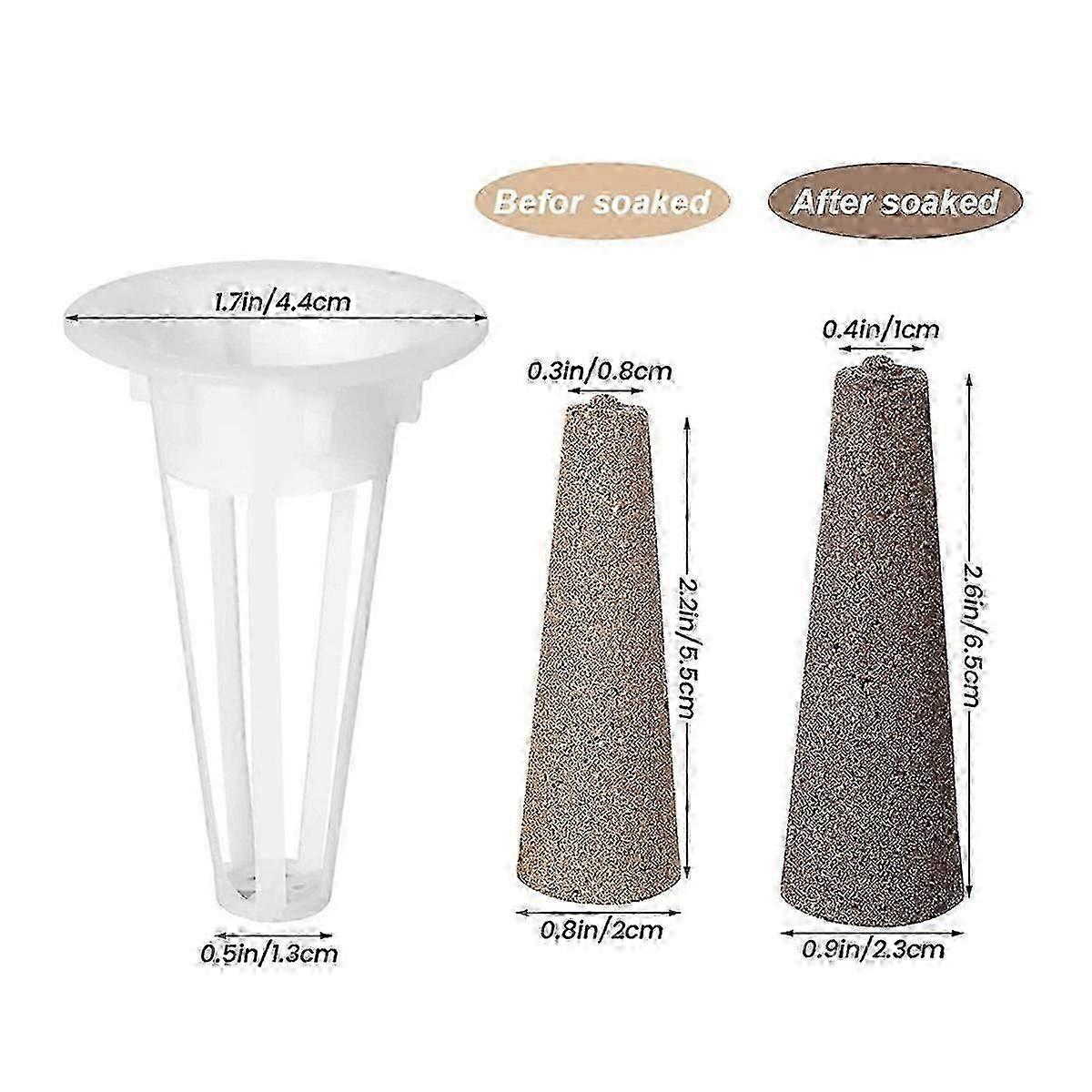 Hydroponics Planter Substrate Kit Garden Soilless Nursery System Seed Pods for Hydroponics Growing System (No Seeds)