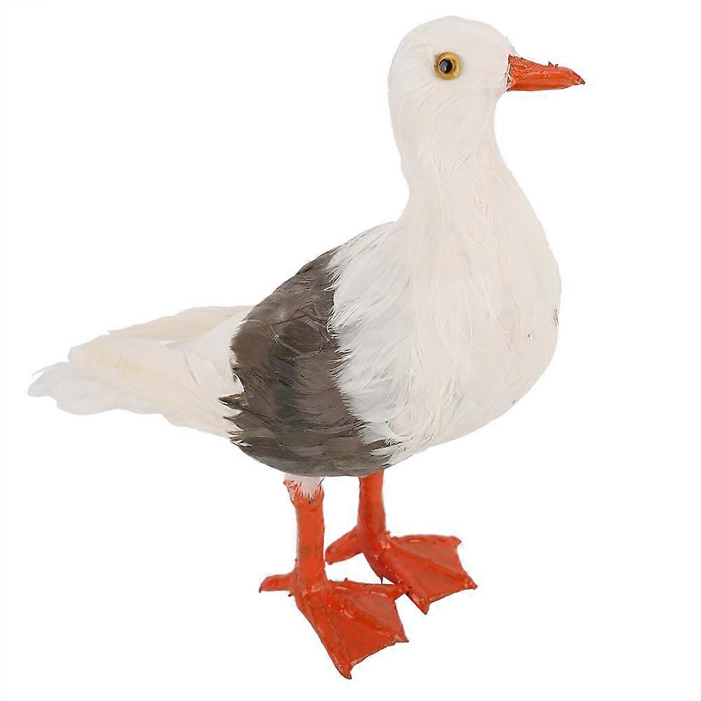 Simulation Polyethylene Seagull - shape Statue Animals Sculpture Garden Yard Decoration