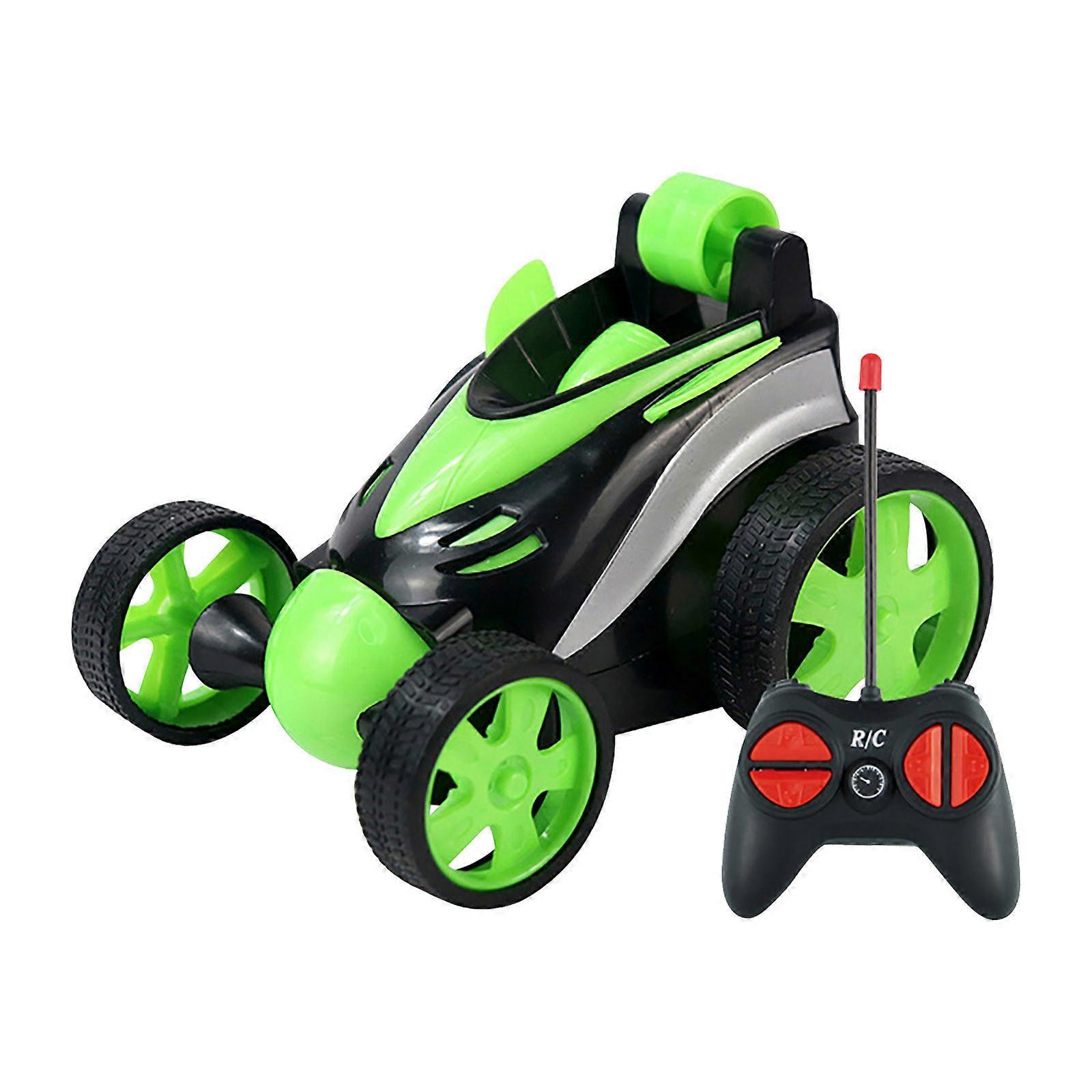 ルミナスRCダンプトラックスタントカーおもちゃローリングスタント両面車のギフトボーイズガールズBB