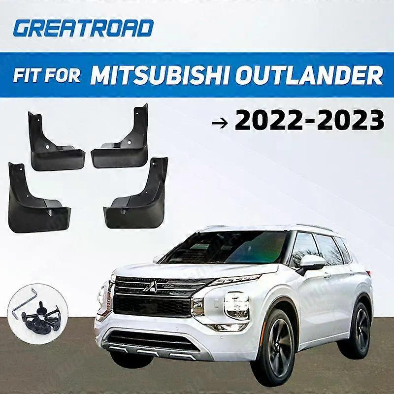 unique Car Mud Flaps For  Mitsubishi Outlander 2022-2023 Mudflaps Splash Guards Mud Flap Mudguards