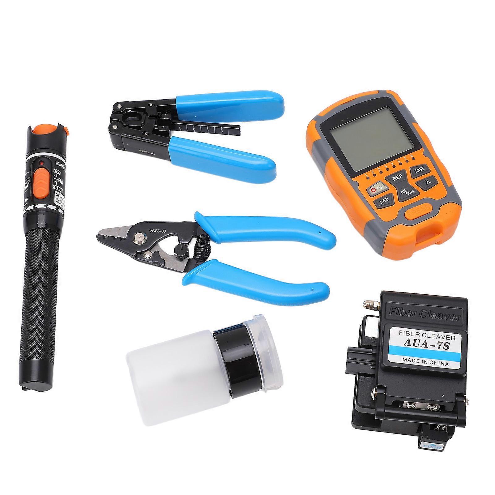 Fiber Cold Splicing Kit Mini Size Multifunctional ABS Aluminum Alloy FTTH Tool Kits for Industry