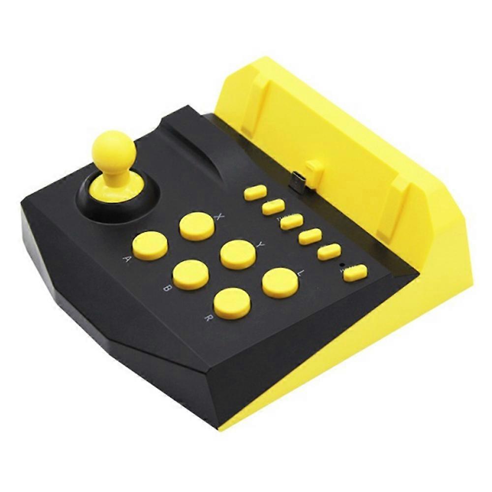 HONSON HS-SM319 Joystick Controller Arcade Game Station for Nintendo Switch-Yellow