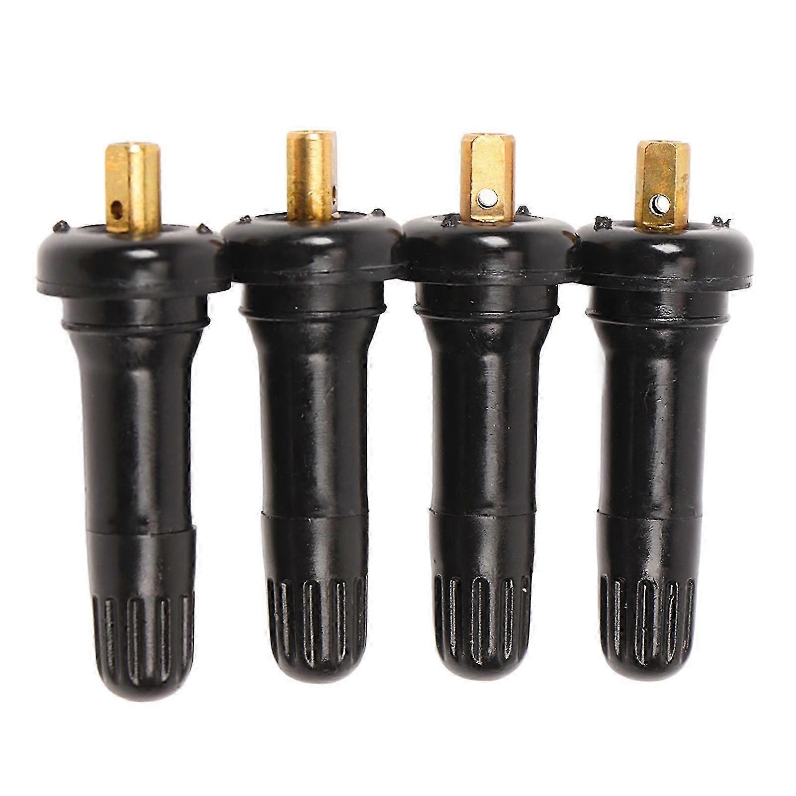 4pcs Tire Valve Stem Leakproof Snap In Valve Stem Replacement for Ford Tire Pressure Sensor