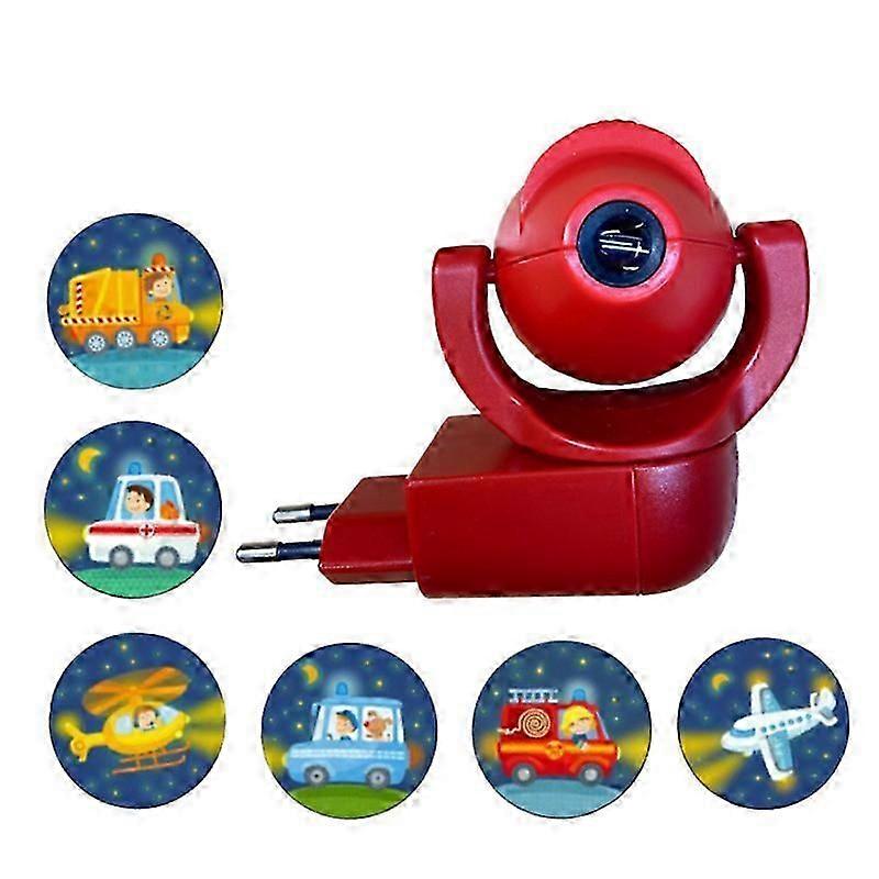 Star Moon Animal Projector LED Projector 6 Image Sensor Eu Plug Night Light Kids Kids Baby