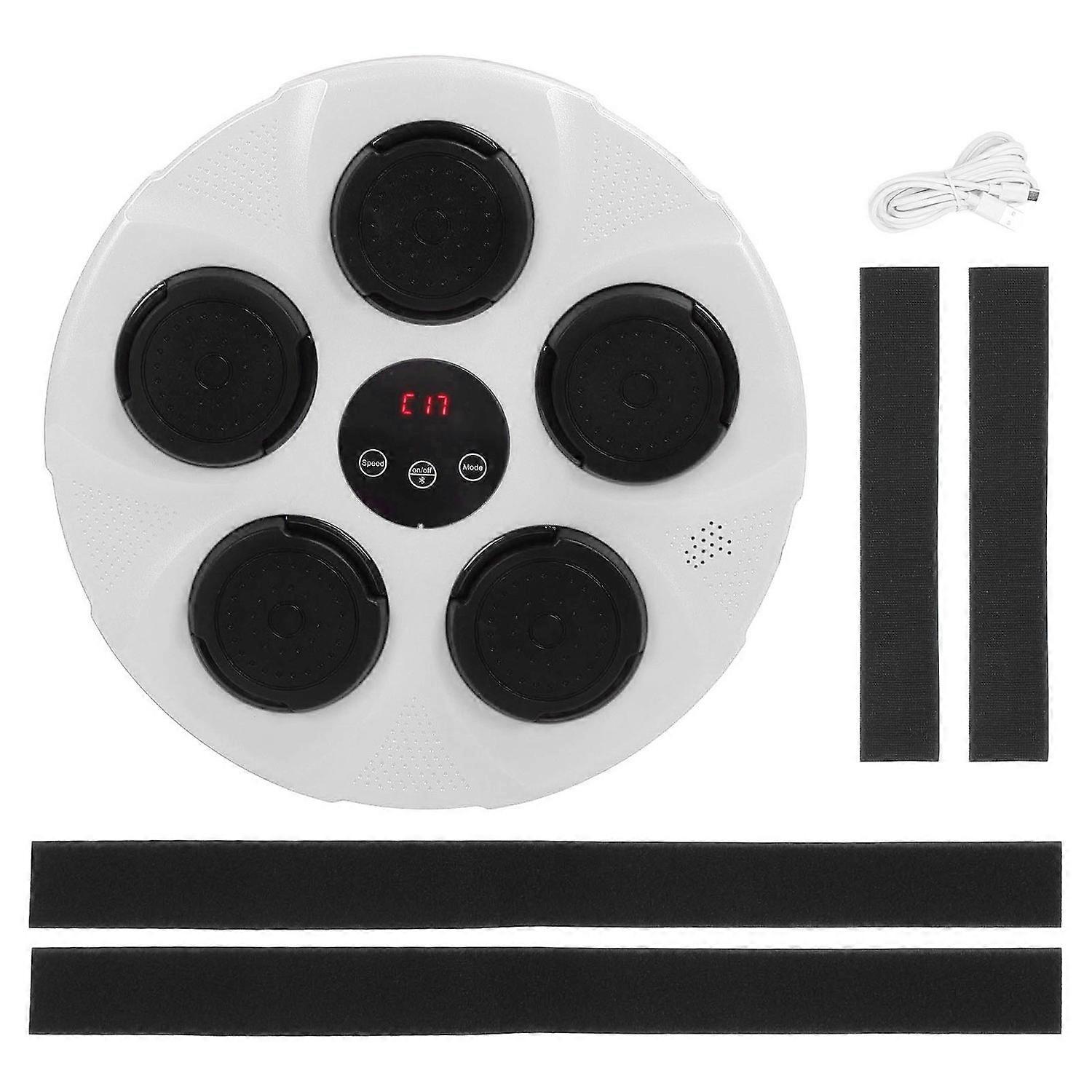 Music Boxing Machine Interactive Improve Focus Music Boxing Wall Target for Kid Indoor Fitness Exerc