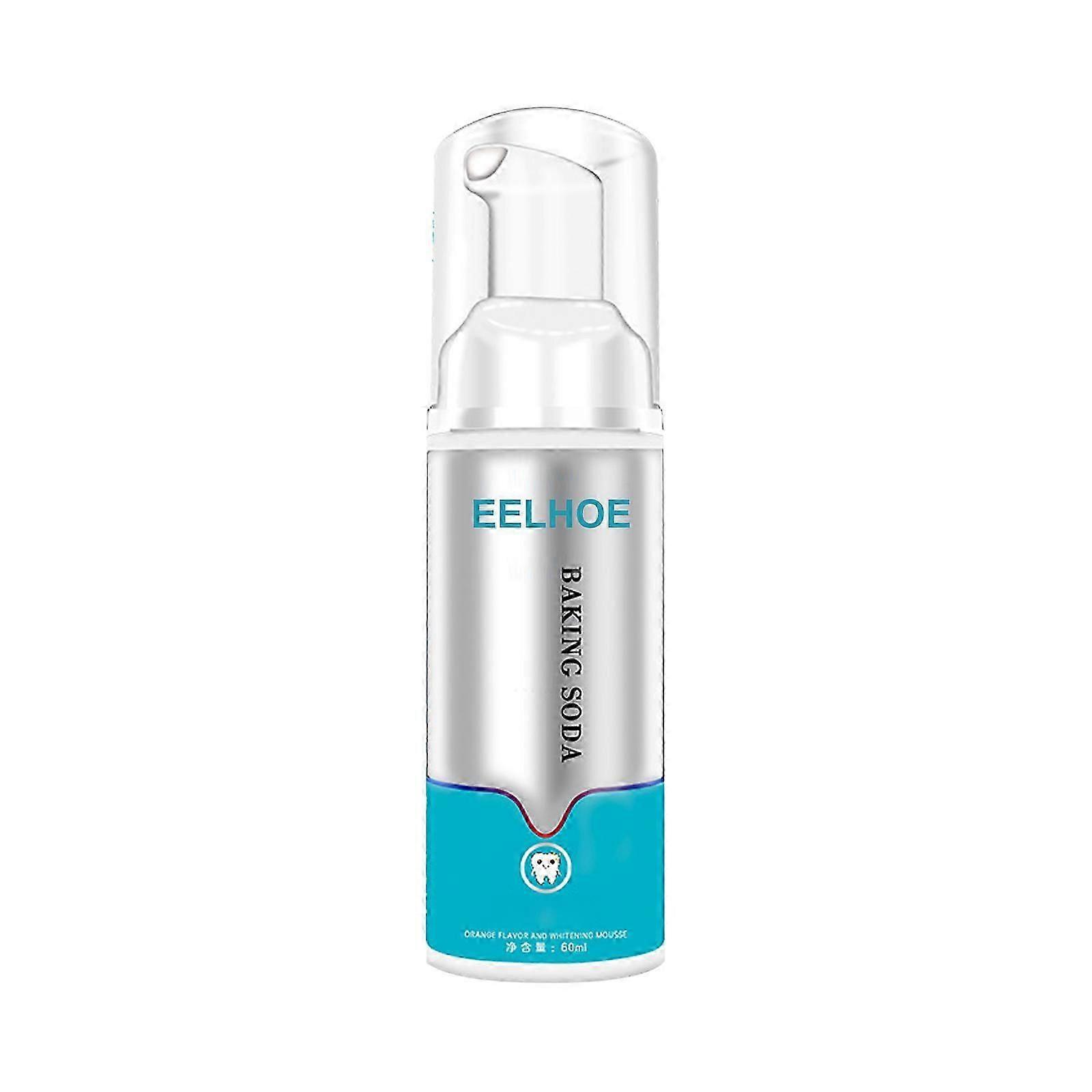 con 1-3X Baking soda teeth whitening mousse brightify deep cleaning foam fresh toothpaste
