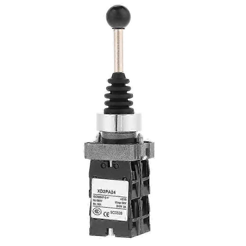 Industrial 4-Position Spring Return Joystick Switch, Black Replacement Controller P202501105