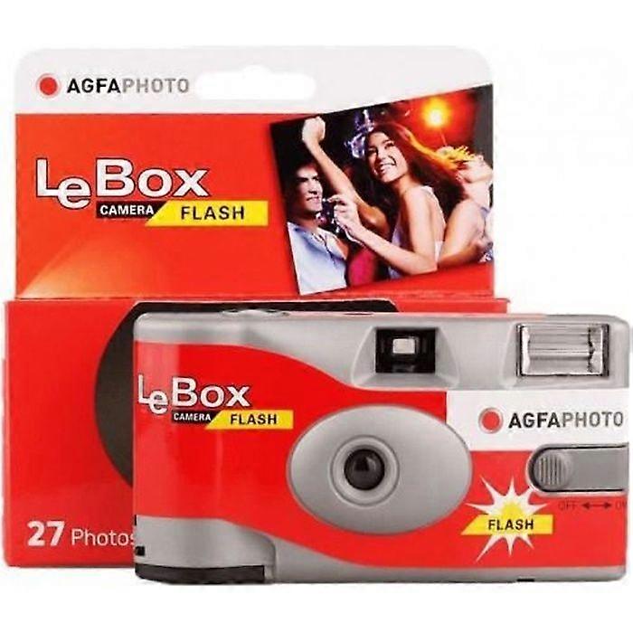 Appareil photo jetable AGFA PHOTO - 601020 - LEBOX 400 FLASH