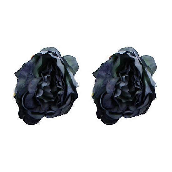 2Pcs Artificial Peony Wedding Flower Head Home Craft Party DIY Desk
