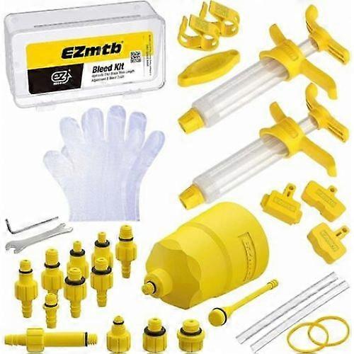 Convenient and User-Friendly Bike Brake Bleed Kit, 2021 Lite Version Upgrade from 2018 Version, Compatible with Brake Models from 2000 to 2021