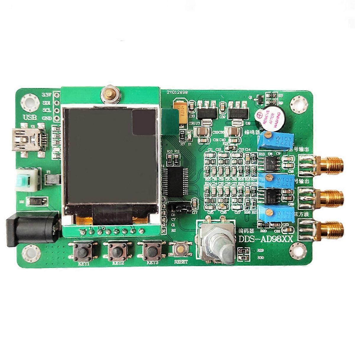AD9851 High Speed DDS Module Function Signal Generator with LCD Send Program Compatible with 9850 Scanning Function