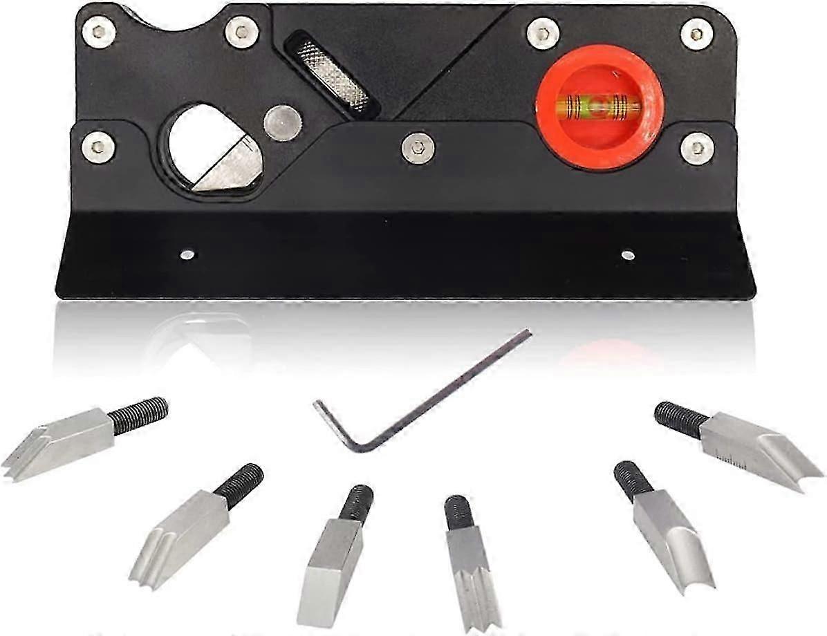 Hand Planer Tool with 7 Milling Heads - Professional and Beginner Carpenter
