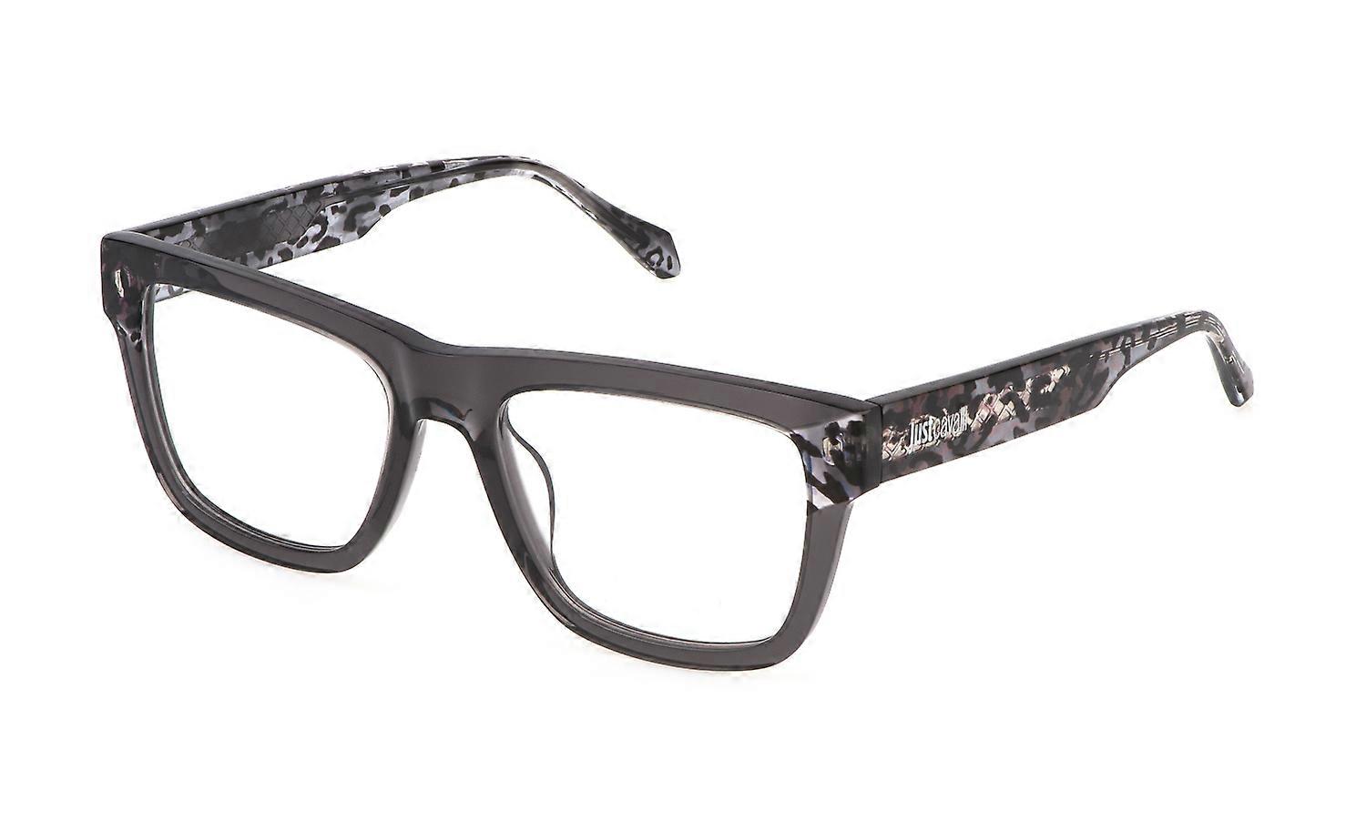 Eyewear Frames Just Cavalli VJC114V 0819 Grey Transparent LUCIDO 53/18/145 MAN
