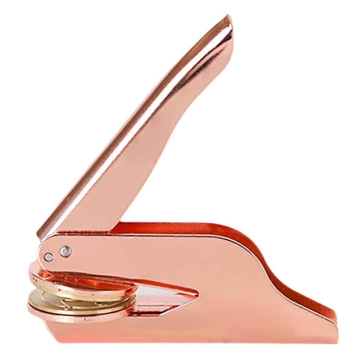 Stainless Steel Embossing Stamp Personalized Wedding Invitation Envelope Pliers Seal Custom Your Own