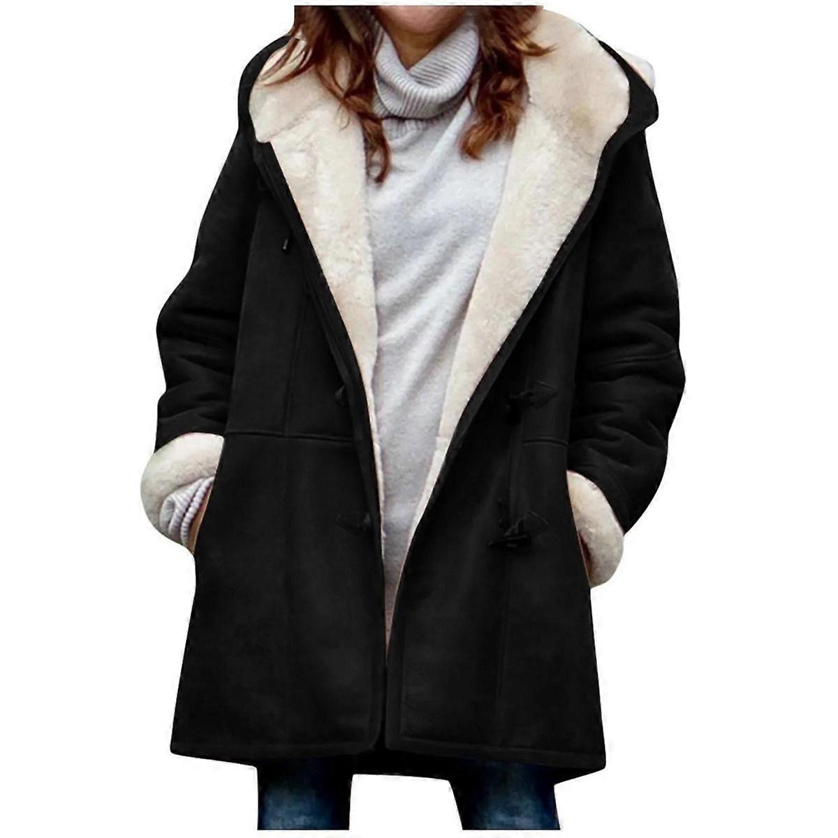 2025 New Jackets for Women Winter Warm Sherpa Lined Coats Plus