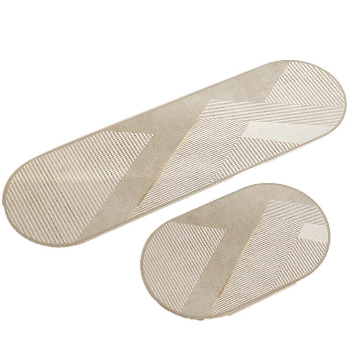 Super Absorbent Kitchen Mat Non-Slip Diatomite Kitchen Rug,C