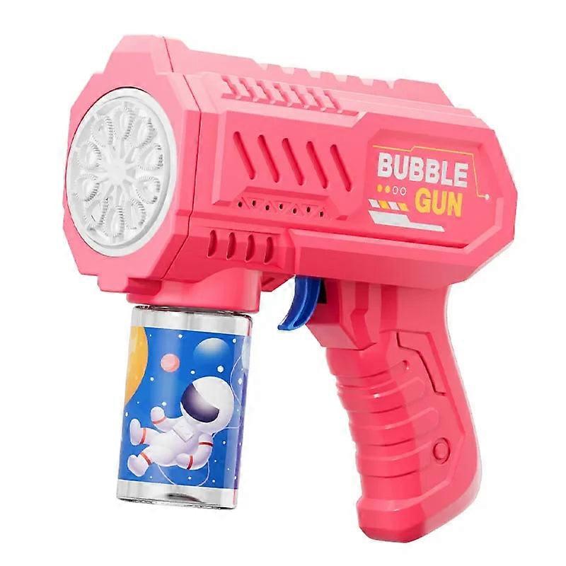 Electric Rocket Bubble Machine, 10-hole Outdoor Toy